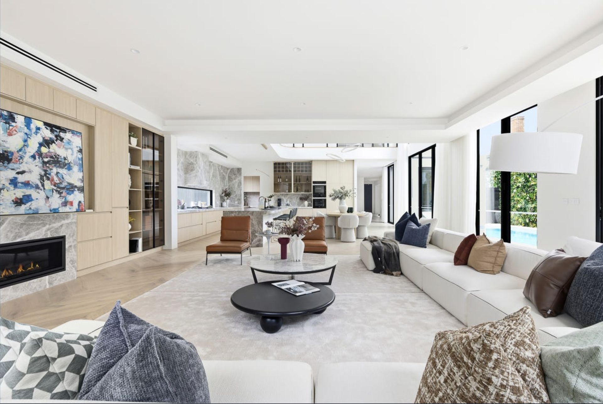 Bertram Residence kitchen and dining space