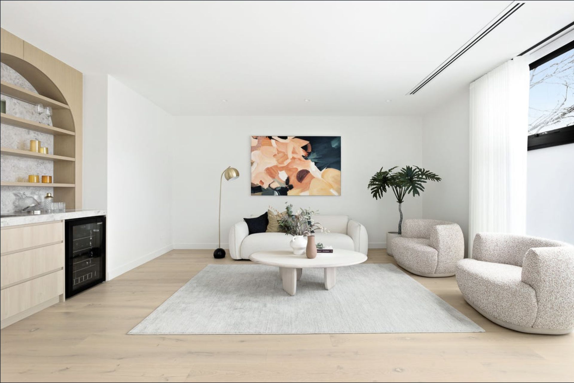 Bertram Residence bedroom with soft natural light